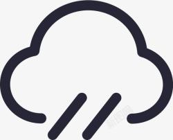 空气雨天空气雨天图标高清图片