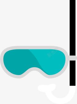 潜水镜素材