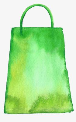 绿色袋子素材