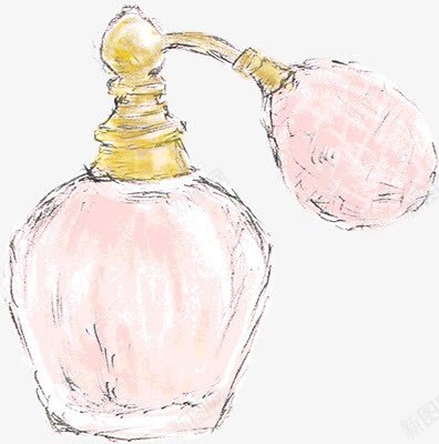 香水png免抠素材_新图网 https://ixintu.com 卡哇伊 卡通 可爱 女性 手绘 香水