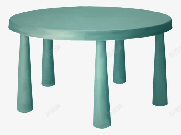 蓝色漂亮圆桌png免抠素材_新图网 https://ixintu.com 圆桌 漂亮圆桌 蓝色圆桌