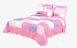 间粉色的床单素材