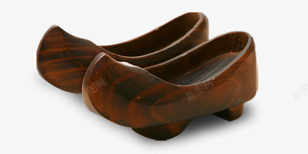 传统复古木鞋png免抠素材_新图网 https://ixintu.com 传统 古代 复古 实物 木鞋