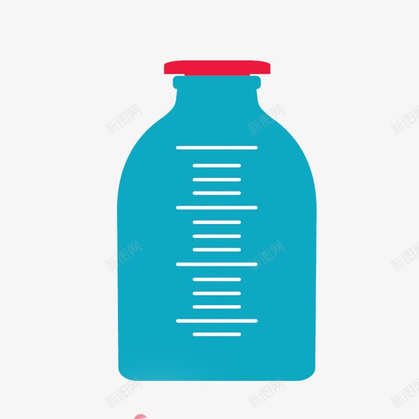 蓝色医药瓶png免抠素材_新图网 https://ixintu.com 矢量蓝色 素材 药瓶 蓝色 蓝色矢量 蓝色素材