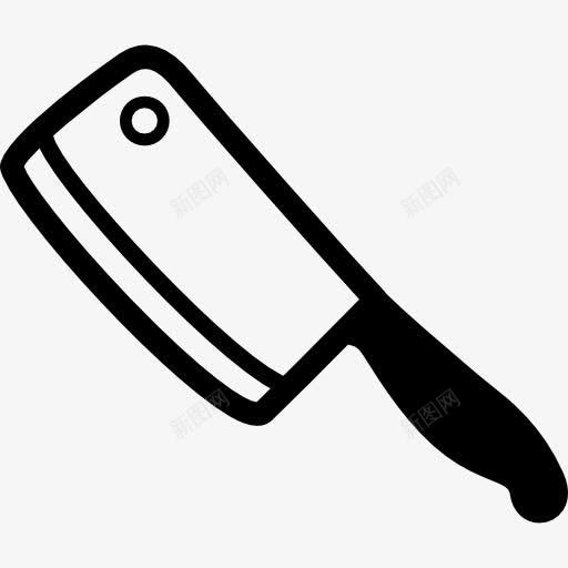 切肉刀图标png_新图网 https://ixintu.com coucou 刀 切 切割工具 切肉刀 工具 工具和器具 肉