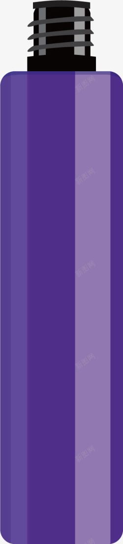 紫色罐子化妆品高清图片