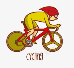 矢量cycling运动类目卡通cycling高清图片