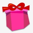 礼物盒图标红色卡通png免抠素材_新图网 https://ixintu.com 卡通 图标 礼物 红色