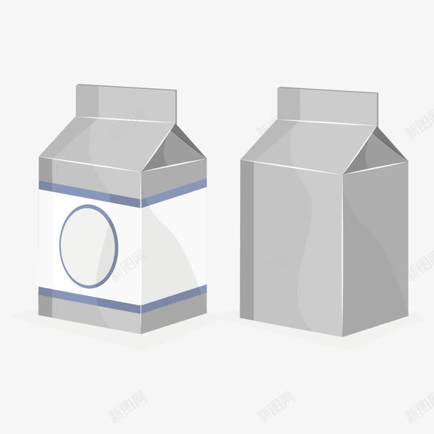 方形包装盒png免抠素材_新图网 https://ixintu.com 包装盒 方形 纸盒