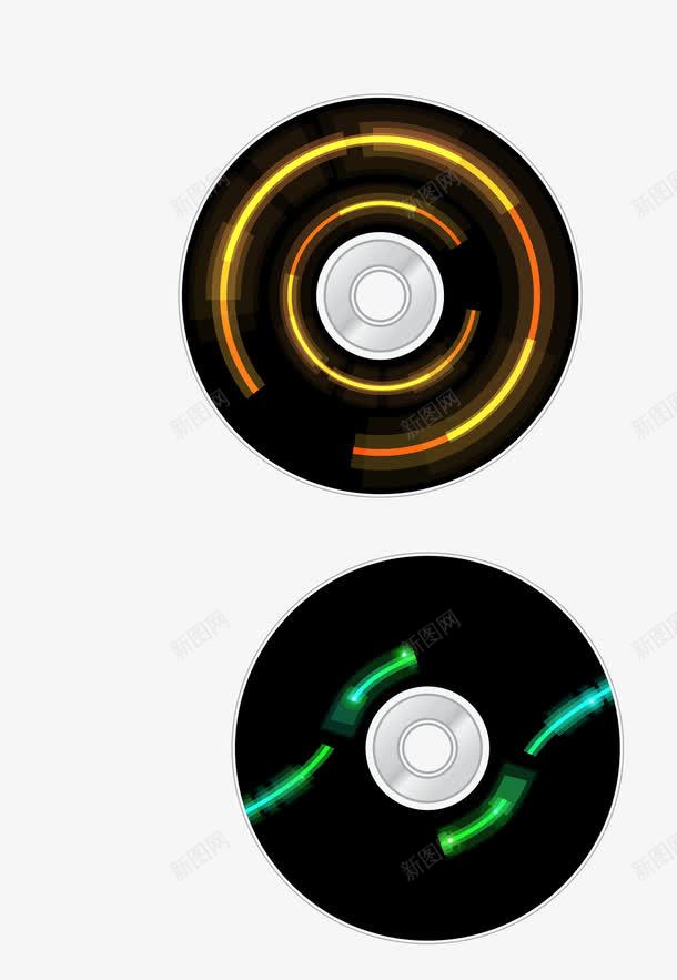 黑色唱片CDpng免抠素材_新图网 https://ixintu.com CD 唱片 矢量唱片CD 黑色唱片CD