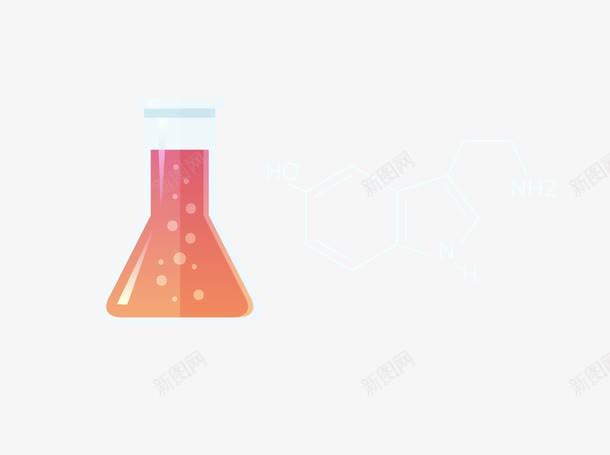 化学反应png免抠素材_新图网 https://ixintu.com 化学反应 实验试品 矢量素材 试瓶