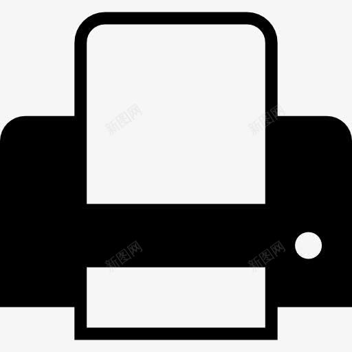 打印接口符号图标png_新图网 https://ixintu.com 工具 打印 打印机 接口 符号