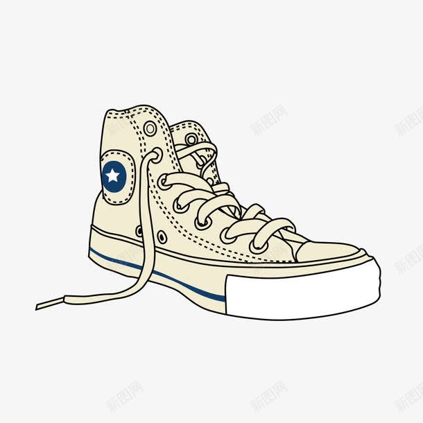 帆布鞋图案png免抠素材_新图网 https://ixintu.com 图案 帆布 白色 白色帆布鞋