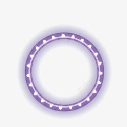 紫色灯珠素材