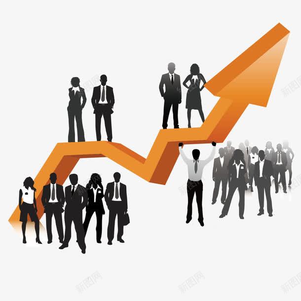 商务办公矢量图ai免抠素材_新图网 https://ixintu.com 人 商务 箭头 矢量图