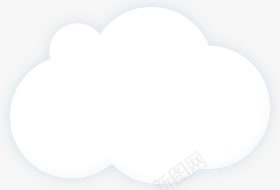 白色简约云朵创意png免抠素材_新图网 https://ixintu.com 云朵 创意 白色 简约