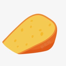 橙色奶酪素材