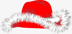 圣诞节红色女士帽子素材