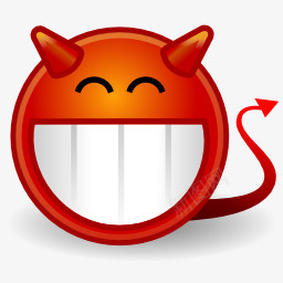 的脸邪恶的emotesicons图标png_新图网 https://ixintu.com 2 devilish face 的脸 邪恶的