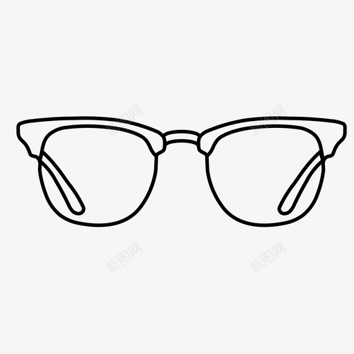 太阳镜眼镜夏天图标svg_新图网 https://ixintu.com 夏天 太阳 太阳镜 眼镜