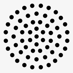圆喇叭点圆喇叭图标高清图片