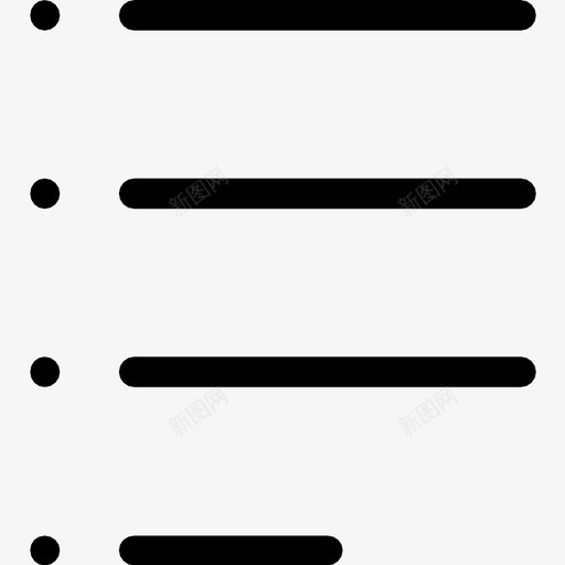 列表项目符号列表表格图标svg_新图网 https://ixintu.com 列表 标记 签名 纸张 表格 项目符号列表