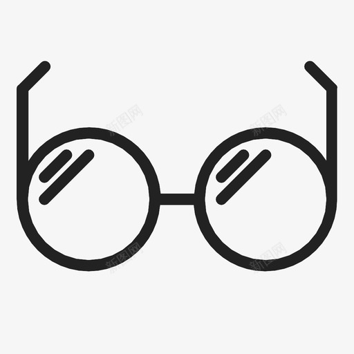 眼镜搜索搜索引擎优化图标svg_新图网 https://ixintu.com 搜索 搜索引擎优化 眼镜