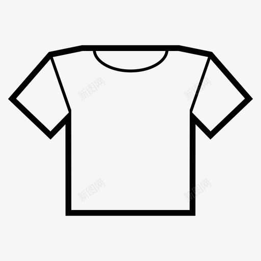 衬衫衣服素色图标svg_新图网 https://ixintu.com 素色 衣服 衬衫