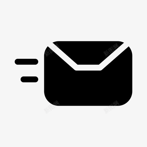 发送消息邮件接口元素ios优化图标svg_新图网 https://ixintu.com 发送消息 接口元素ios优化 邮件