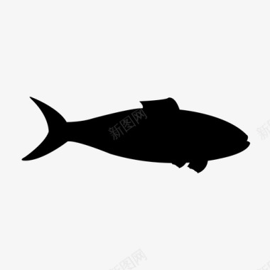 鱼水生自然图标图标