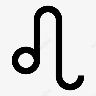 狮子座星座图标图标