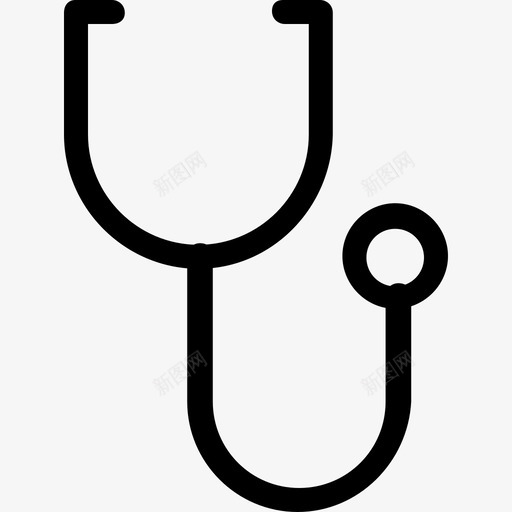 听诊器whatsername医疗线图标svg_新图网 https://ixintu.com whatsername医疗线 听诊器