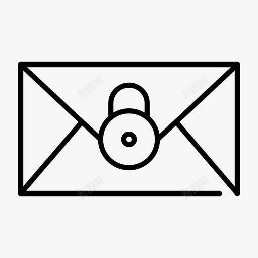 秘密电子邮件收件箱信件图标svg_新图网 https://ixintu.com 信件 安全性 收件箱 秘密电子邮件 邮件 锁定电子邮件