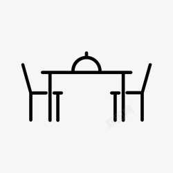餐桌装饰图片餐桌装饰家具图标高清图片
