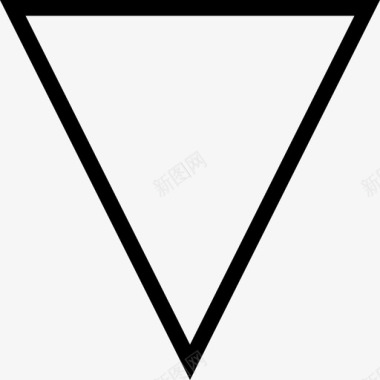 锐化instagram三角形图标图标