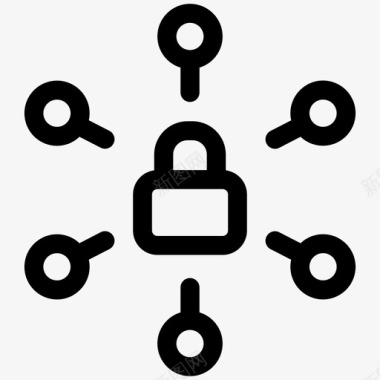 安全系统网络安全安全线第五卷图标图标