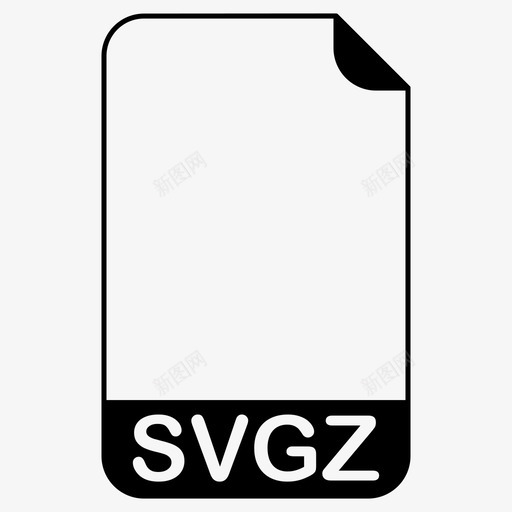 svgz文件文件扩展名文件格式图标svg_新图网 https://ixintu.com svgz文件 文件扩展名 文件格式 文件类型