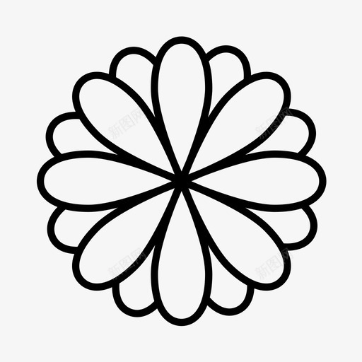 花花店花园图标svg_新图网 https://ixintu.com 春天 花 花园 花店 苗圃