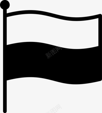 波兰国旗旗帜图标图标