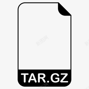 targz文件压缩tarball文件文件扩展名图标图标