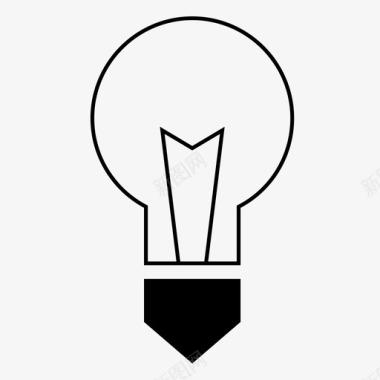灯泡生意主意图标图标