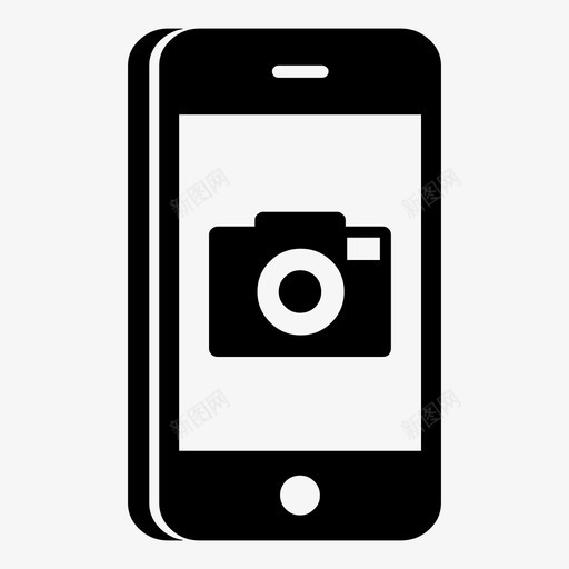 智能手机摄像头智能手机功能图标svg_新图网 https://ixintu.com 摄像头 智能手机 智能手机功能