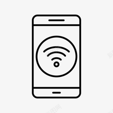 wifi应用程序移动图标图标