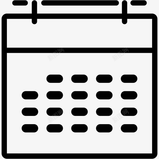 日历日期事件图标svg_新图网 https://ixintu.com web8 事件 历史 年份 日历 日期