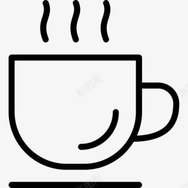 咖啡咖啡因卡布奇诺图标图标