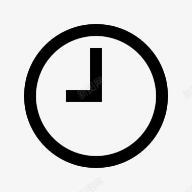 时钟时间界面元素webgrid图标图标