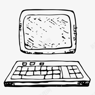 电脑商务键盘图标图标
