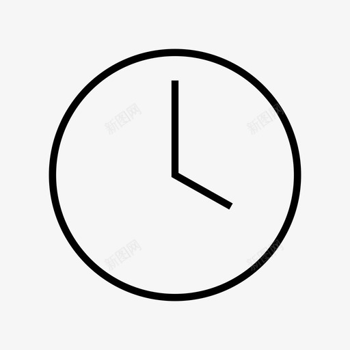 时间时钟分钟图标svg_新图网 https://ixintu.com 分钟 手表 挂钟 摄影 时钟 时间