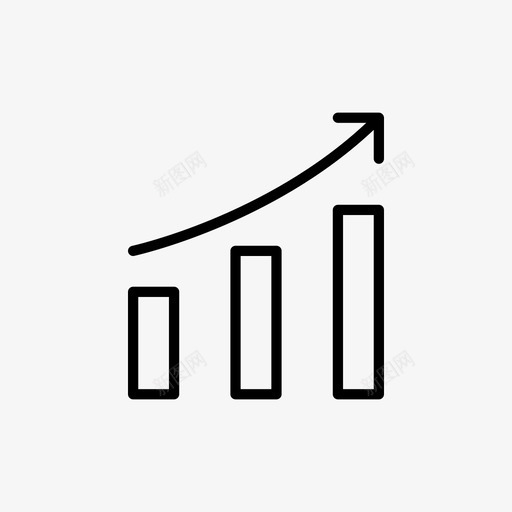 趋势财务良好图标svg_新图网 https://ixintu.com 良好 财务 财务1 趋势