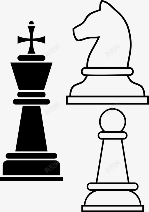 棋子棋类棋类运动图标svg_新图网 https://ixintu.com 棋子 棋类 棋类运动